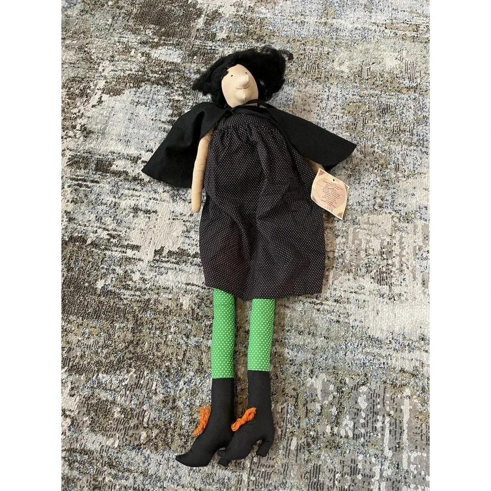 VTG Overly Raker Hester shelf sitter halloween witch 1990 Number 2114 RARE HTF